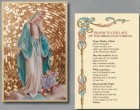 Our Lady of Grace Prayer Wall Plaque 4x6 Mosaic Plaque