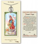 St. Florian Medal in Pewter with Prayer Card