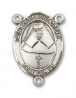 St. Timothy Rosary Centerpiece Sterling Silver or Pewter