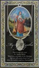 St. Agatha Medal in Pewter with Bi-Fold Prayer Card
