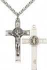 Men's Saint Benedict Crucifix Pendant