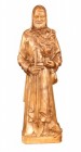 Plastic Saint Fiacre Statue - 24 inch
