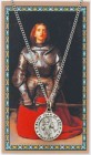 Round St. Joan of Arc Medal with Saint Story Card