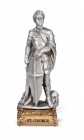 Saint George Pewter Statue 4.5 Inches