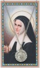 St. Bernadette Medal with Prayer Card