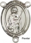 St. Grace Rosary Centerpiece Sterling Silver or Pewter