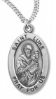 St. Luke Medal Sterling Silver