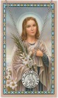 St. Maria Goretti Medal with Prayer Card