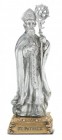 Saint Patrick Pewter Statue 4 Inch