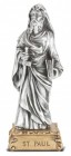 Saint Paul the Apostle Pewter Statue 4 Inch