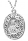St. Therese Medal Sterling Silver