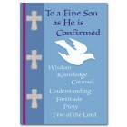To a Fine Son as He is Confirmed Greeting Card