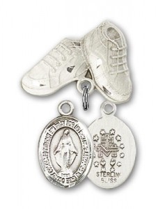 Baby Badge with Miraculous Charm and Baby Boots Pin [BLBP0811]