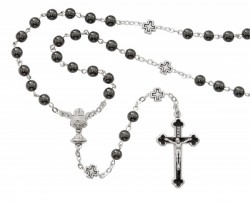 Boys First Communion Rosary with Cross Our Father Beads [MV1080]
