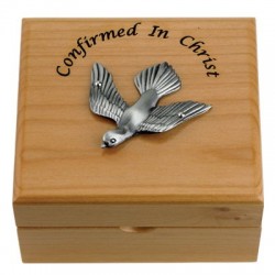Confirmation Maple Wood Keepsake Box   [SRB1001]
