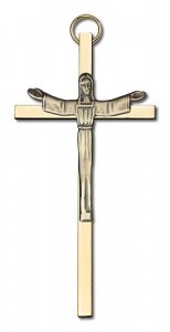 Contemporary Risen Christ Wall Crucifix 4“ [CRB0008]