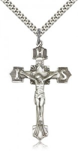 IHS Men's Crucifix Pendant [BM0256]
