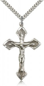 Men's Pointed Crucifix Pendant [BM0257]