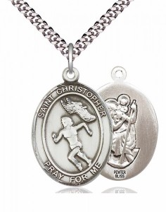 Women's St. Christopher Track and Field Medal [EN6528]