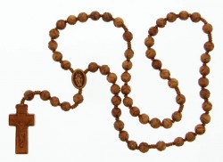 Jujube Wood 5 Decade Rosary - 10mm [RB3530]