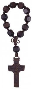 Jujube Wood One Decade Rosary - 12mm [RB9001]