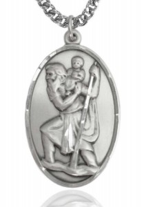 Large Saint Christopher Medal [BM0664]