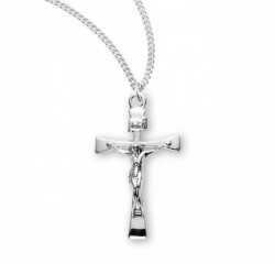 Maltese Crucifix Necklace with High Polish Finish [HMM3322]