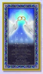 Marriage Blessing Italian Prayer Plaque [HPP024]