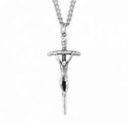 Men's Papal Crucifix Necklace [HMM3340]