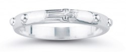 Men's Rosary Ring Sterling Silver [HMR004]