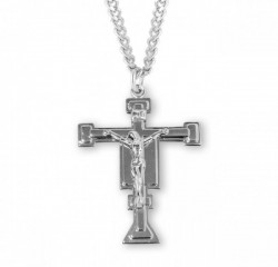 Men's San Damiano Style Crucifix Medal [RECRX1017]