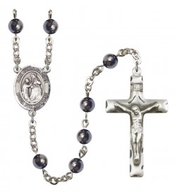 Men's San Juan de Dios Silver Plated Rosary [RBENM8112SP]