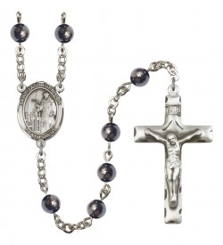 Men's St. Jacob of Nisibis Silver Plated Rosary [RBENM8392]