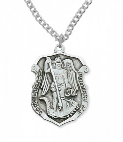 Men's St. Michael Protect Us Medal [CM0801]