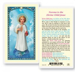 Novena To The Divine Child Laminated Prayer Card [HPR159]