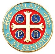 Oblate of St. Benedict Lapel Pin [TCG0174]