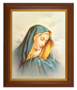 Our Lady of Sorrows 8x10 Textured Artboard Dark Walnut Frame [HFA5474]
