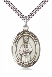 Our Lady of Grace of Hope Patron Saint Medal [EN6359]