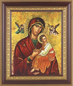 Our Lady of Vladimir 8x10 Framed Print Under Glass [HFP241]