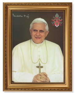 Pope Benedict XVI 12x16 Framed Print Artboard [HFA5111]