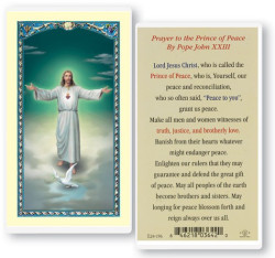 Prayer To The Prince of Peace Laminated Prayer Card [HPR196]