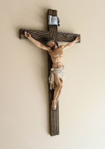Resin Wall Crucifix - 20 3/4“ [RCRX1000]