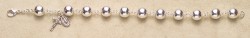 Children's Rosary Bracelet - Sterling Silver Round [RBB3282]