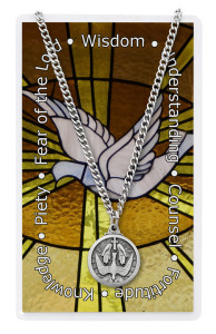 Round Holy Spirit Prayer Card Set [PCMV002]