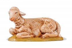 Sitting Sheep Figure for 18 inch Nativity [RM0090]