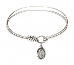 Smooth Bangle Bracelet with a Miraculous Charm [BRS0702M]