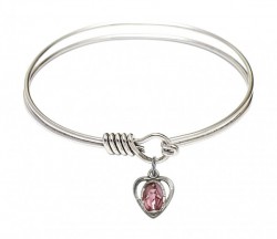 Smooth Bangle Bracelet with a Miraculous Charm [BRS5401EP]