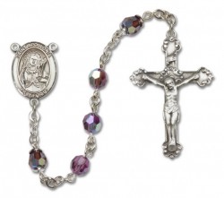 St. Apollonia Sterling Silver Heirloom Rosary Fancy Crucifix [RBEN1084]
