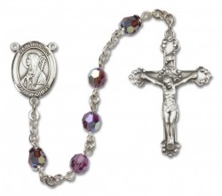 St. Bridget of Ireland Sterling Silver Heirloom Rosary Fancy Crucifix [RBEN1106]