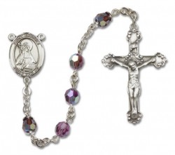 St. Bridget of Sweden Sterling Silver Heirloom Rosary Fancy Crucifix [RBEN1105]
